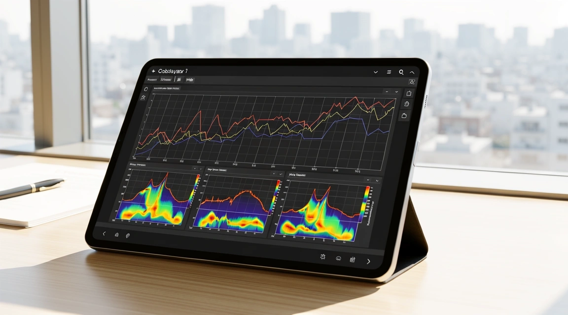 Precision analytics display
